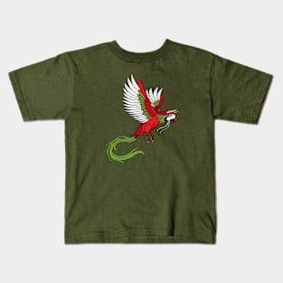 Dragon Fruit Macaw Kids T-Shirt